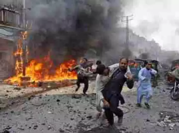 Horror: At Least 14 People Dead In Suicide Attack Outside Political Gathering